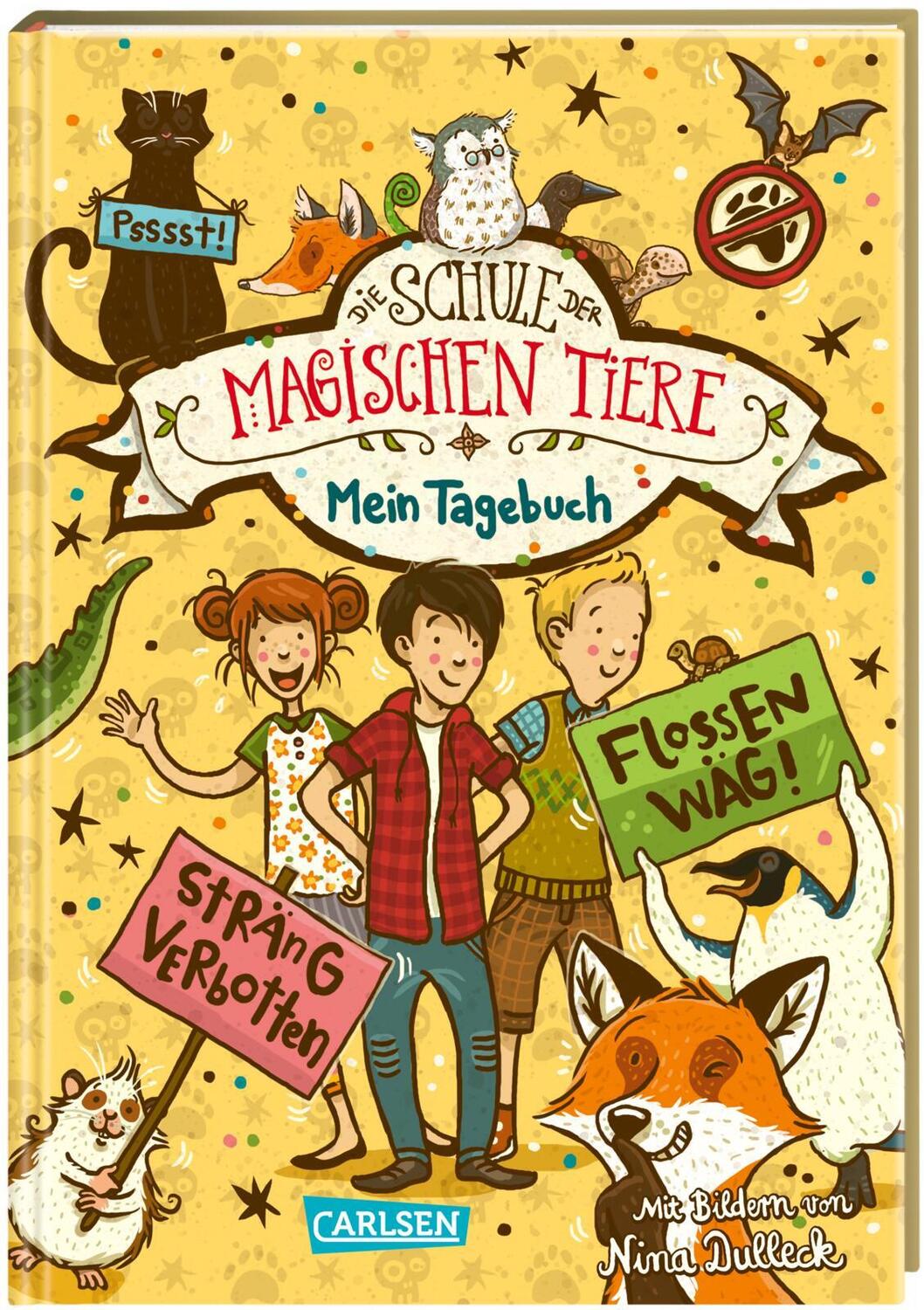 Cover: 9783551652461 | Die Schule der magischen Tiere: Mein Tagebuch | Margit Auer | Buch