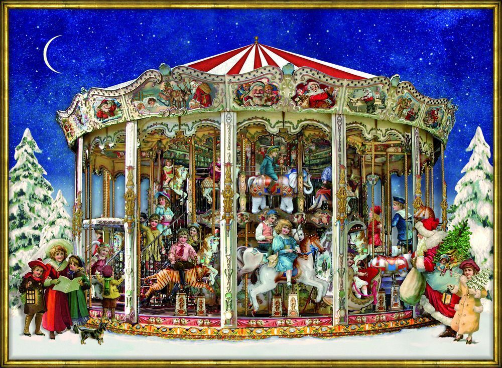 Bild: 4050003703008 | Nostalgisches Weihnachtskarussell. Nostalgic Carousel. Manège de...
