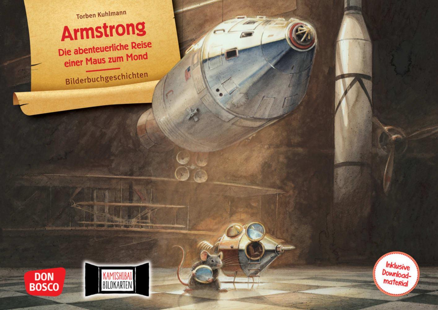 Cover: 4260694920923 | Armstrong. Die abenteuerliche Reise einer Maus zum Mond. Kamishibai...