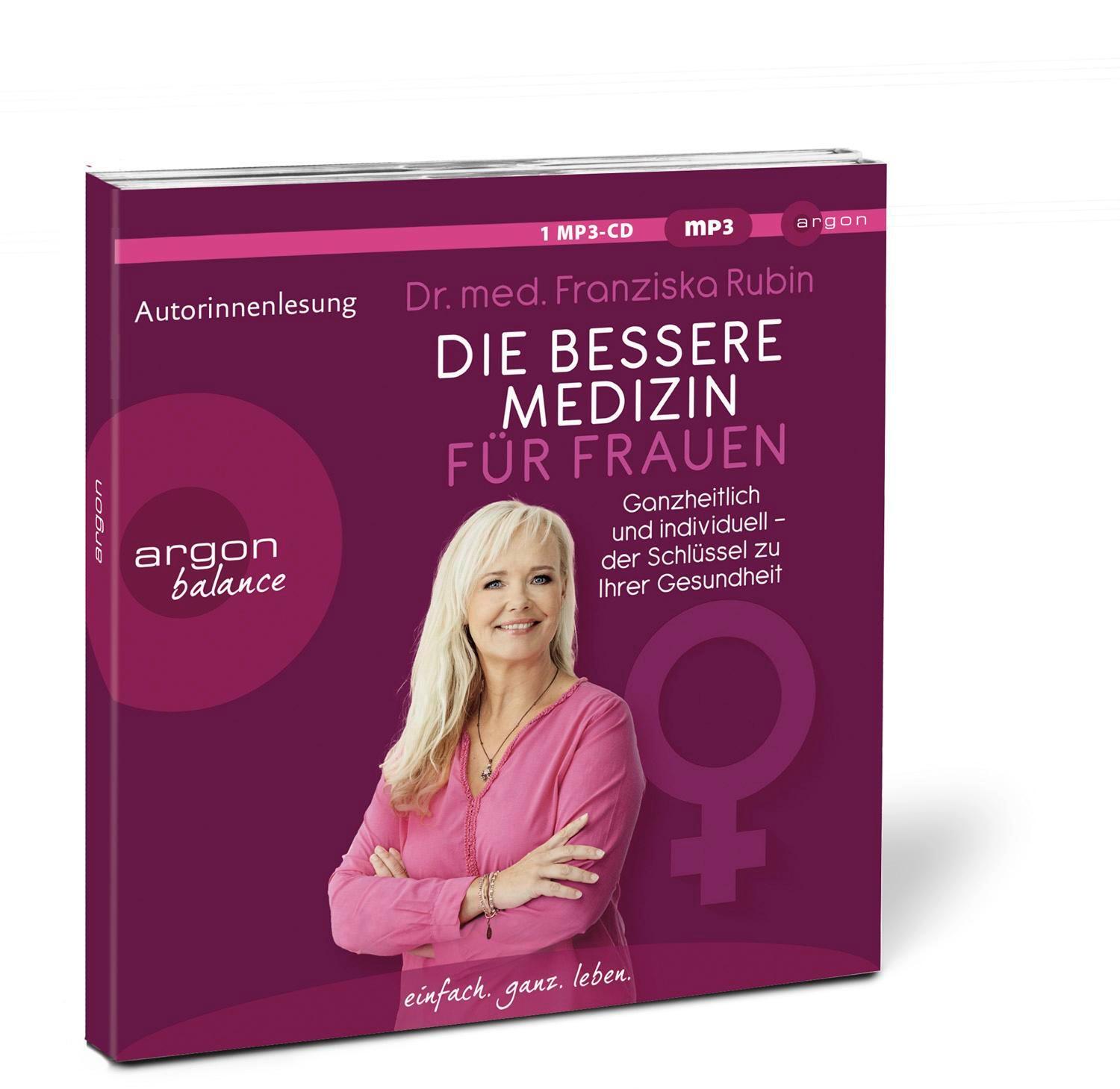 Bild: 9783839882283 | Die bessere Medizin für Frauen | Franziska Rubin | MP3 | 391 Min.