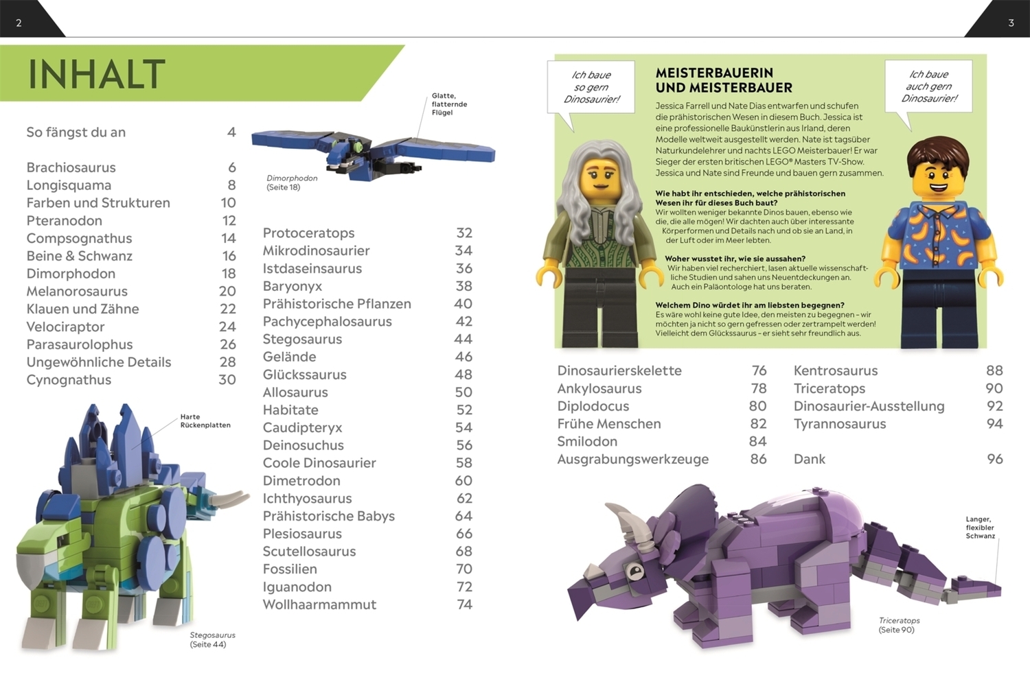 Bild: 9783831044993 | LEGO® Bauideen Dinosaurier | Jessica Farrell | Buch | 96 S. | Deutsch