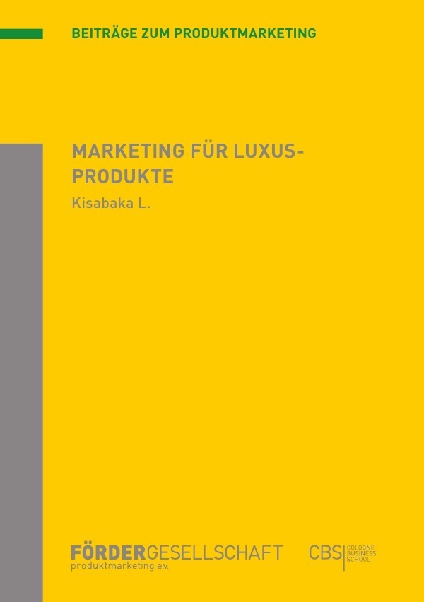 Cover: 9783745044645 | Marketing für Luxusprodukte | Linda Kisabaka | Taschenbuch | 328 S.