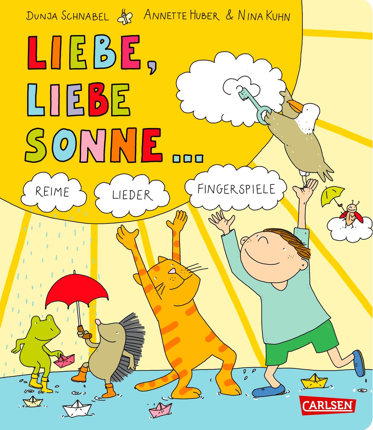 Cover: 9783551170910 | Gedichte für kleine Wichte: Liebe, liebe Sonne ... | Huber (u. a.)