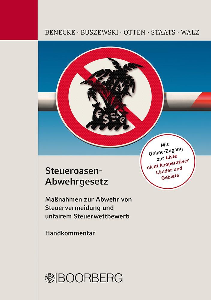 Cover: 9783415071063 | Steueroasen-Abwehrgesetz | Andreas Benecke (u. a.) | Taschenbuch