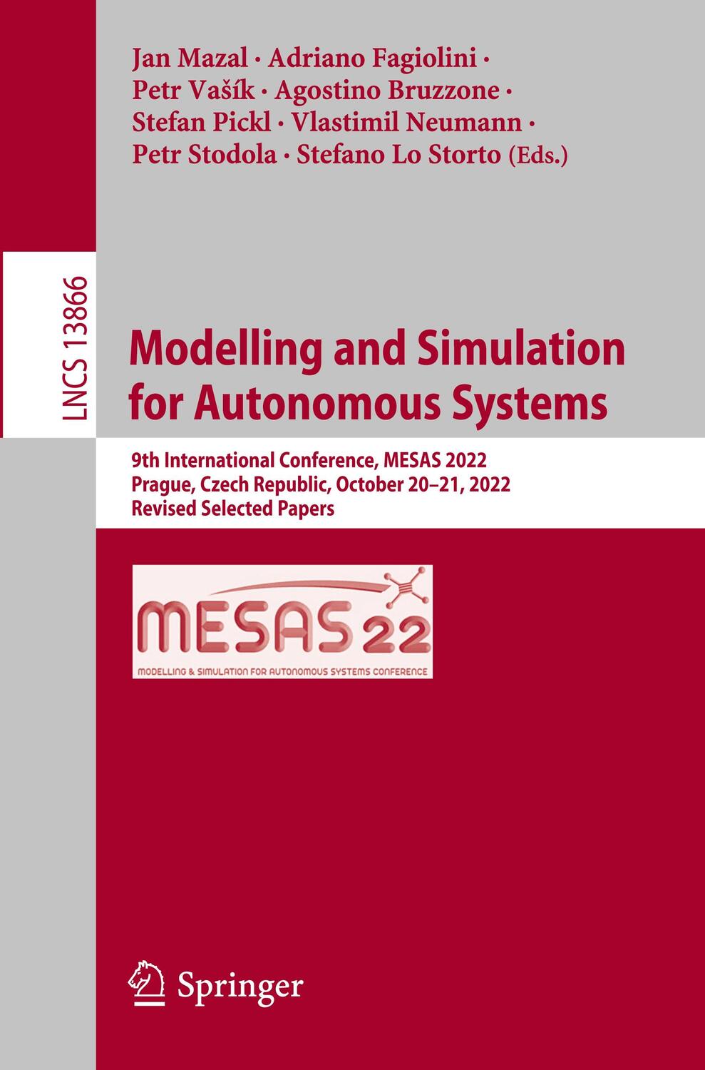 Cover: 9783031312670 | Modelling and Simulation for Autonomous Systems | Jan Mazal (u. a.)
