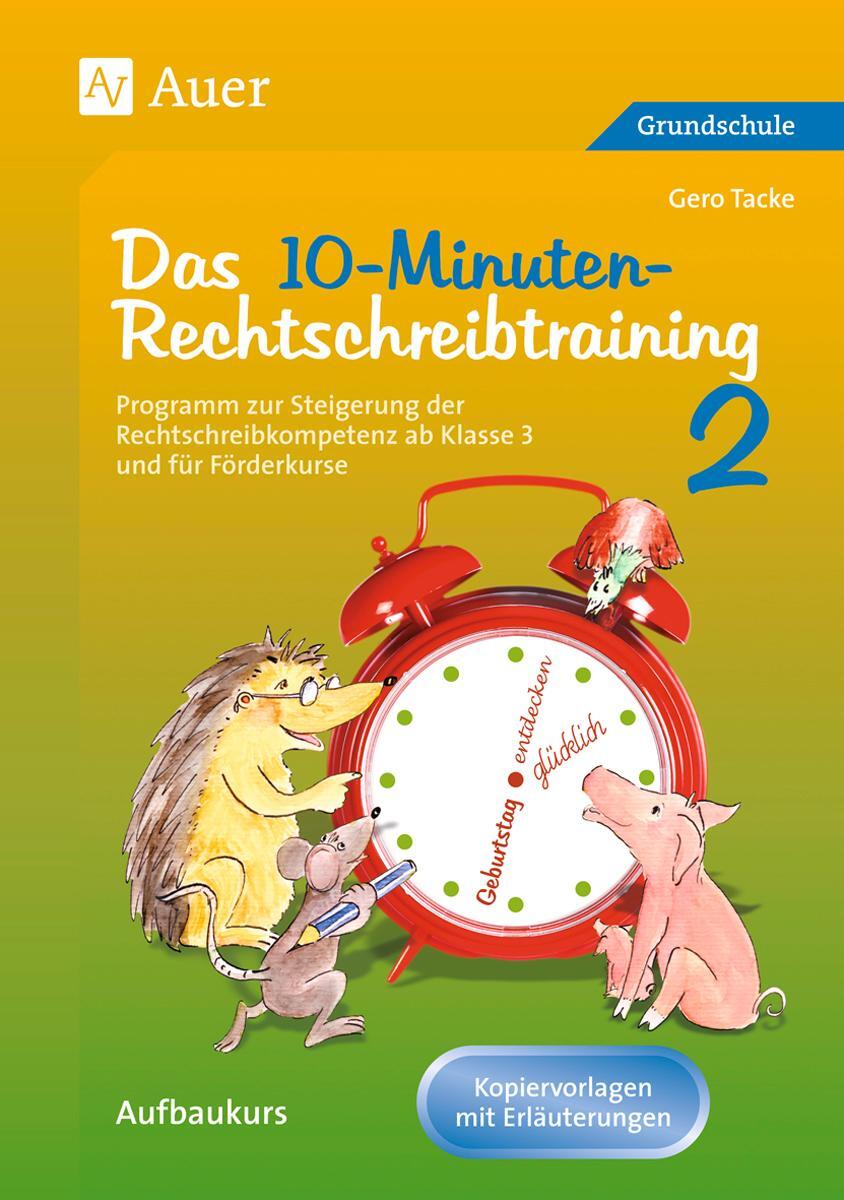 Cover: 9783403048961 | 10-Minuten-Rechtschreibtraining 2 | Gero Tacke | Taschenbuch | Deutsch