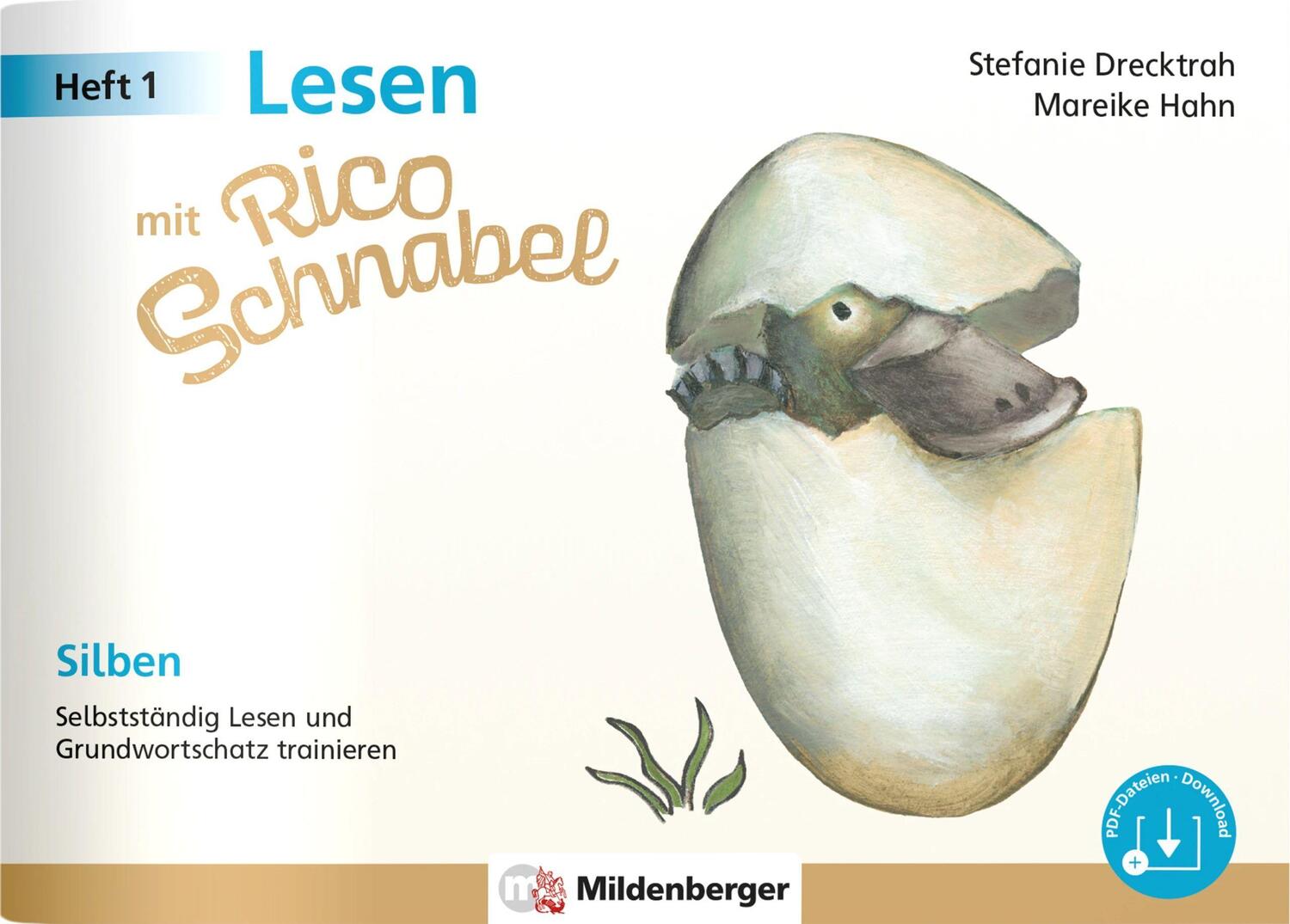Cover: 9783619120512 | Lesen mit Rico Schnabel, Heft 1: Silben | Stefanie Drecktrah (u. a.)