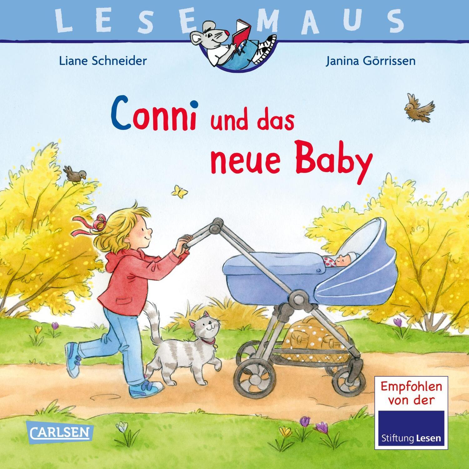 Cover: 9783551080820 | LESEMAUS 118: Conni und das neue Baby | Liane Schneider | Taschenbuch