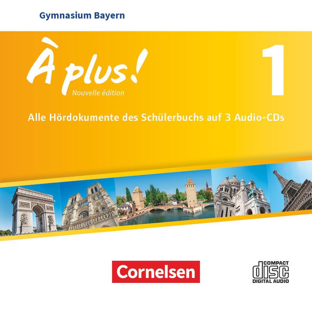 Cover: 9783464247082 | À plus! Band 1: 6. Jahrgangsstufe - Bayern - Audio-CDs | Audio-CD