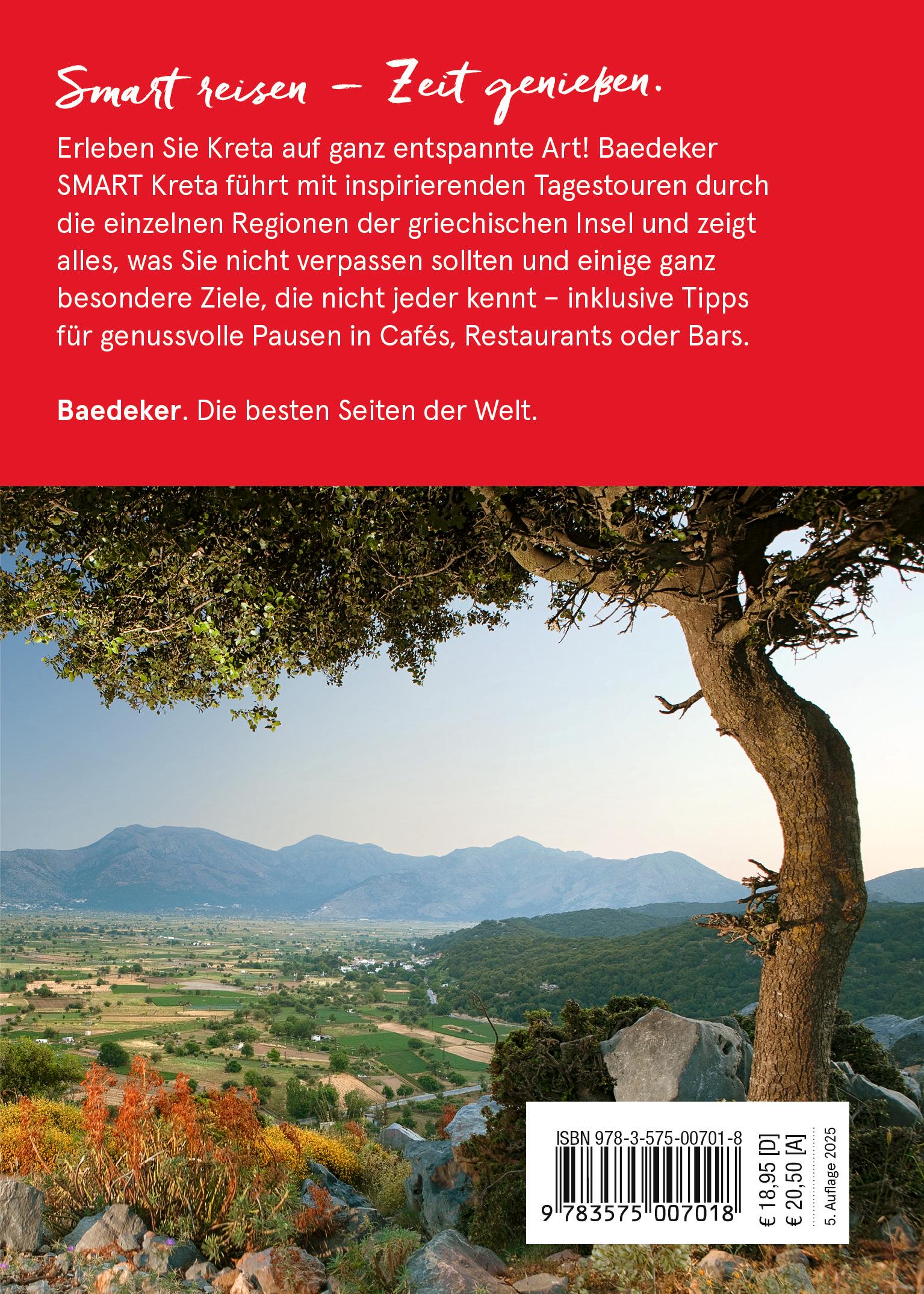 Rückseite: 9783575007018 | Baedeker SMART Reiseführer Kreta | Klaus Bötig | Taschenbuch | 220 S.