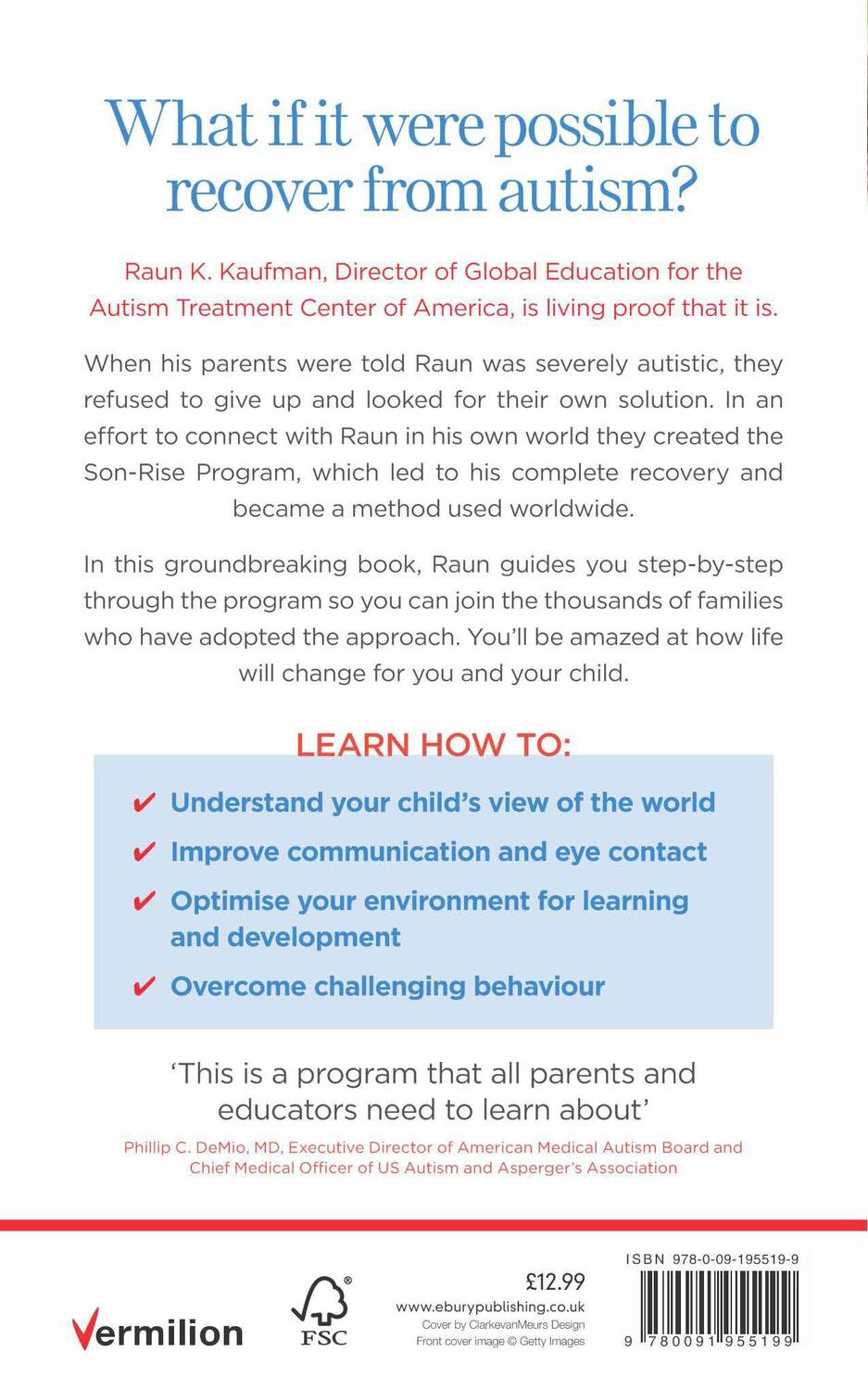 Rückseite: 9780091955199 | Autism Breakthrough | Raun K. Kaufman | Taschenbuch | Englisch | 2014