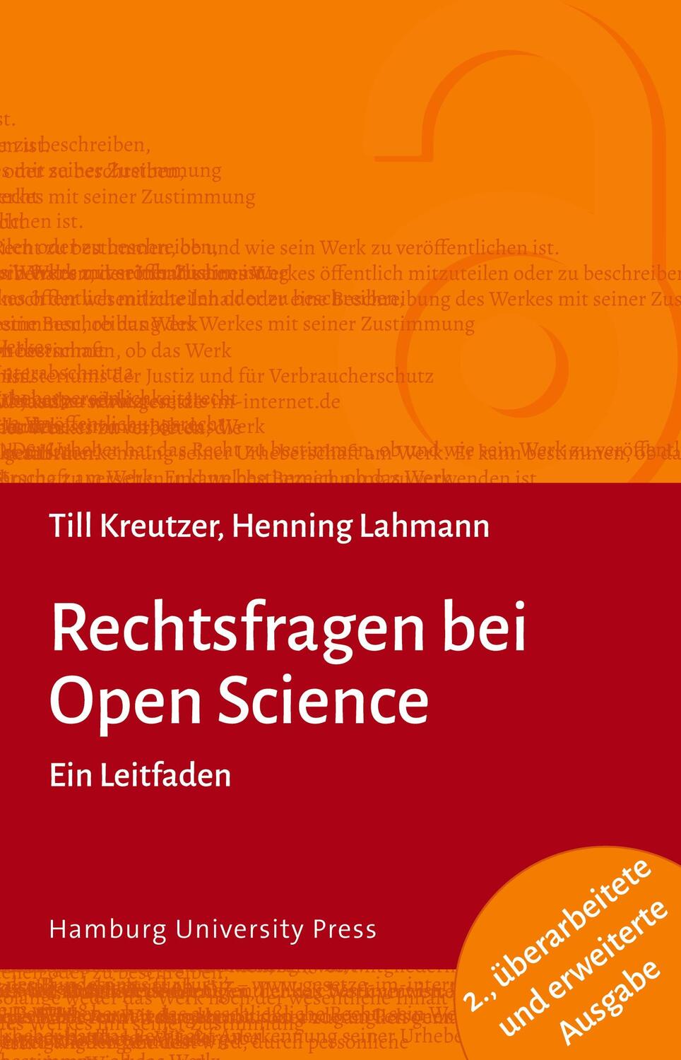 Cover: 9783943423891 | Rechtsfragen bei Open Science (2. A.) | Ein Leitfaden | Taschenbuch
