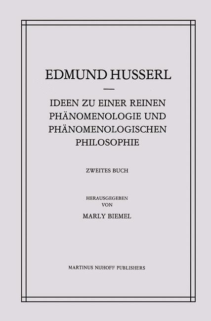 Cover: 9789024702183 | Ideen zu einer Reinen Phänomenologie und Phänomenologischen...