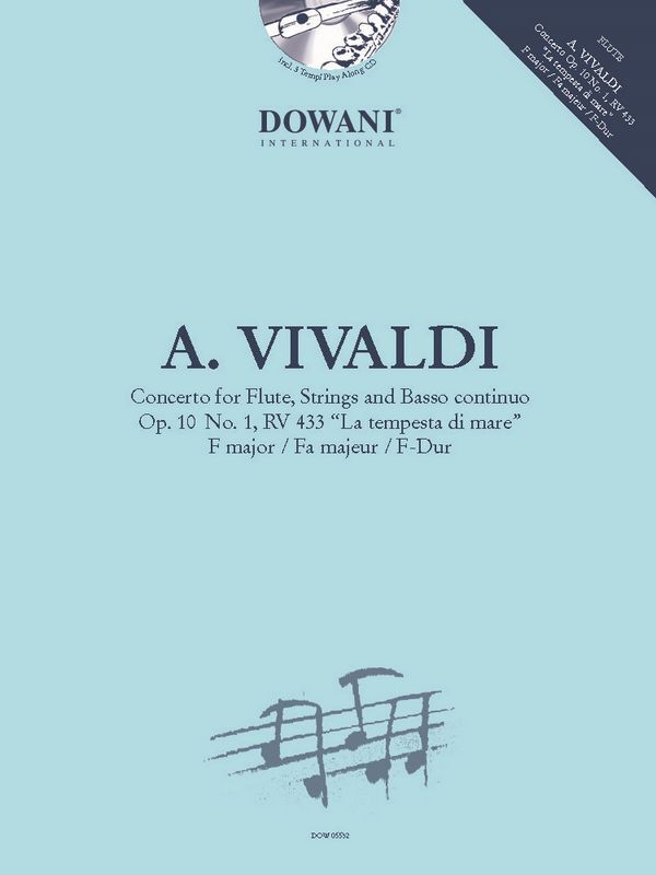 Cover: 9789043157056 | Concerto for Flute, Strings and BC Op. 10 No. 1 | Antonio Vivaldi