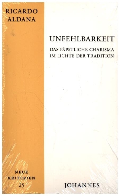 Cover: 9783894114619 | Unfehlbarkeit | Das päpstliche Charisma im Lichte der Tradition | Buch