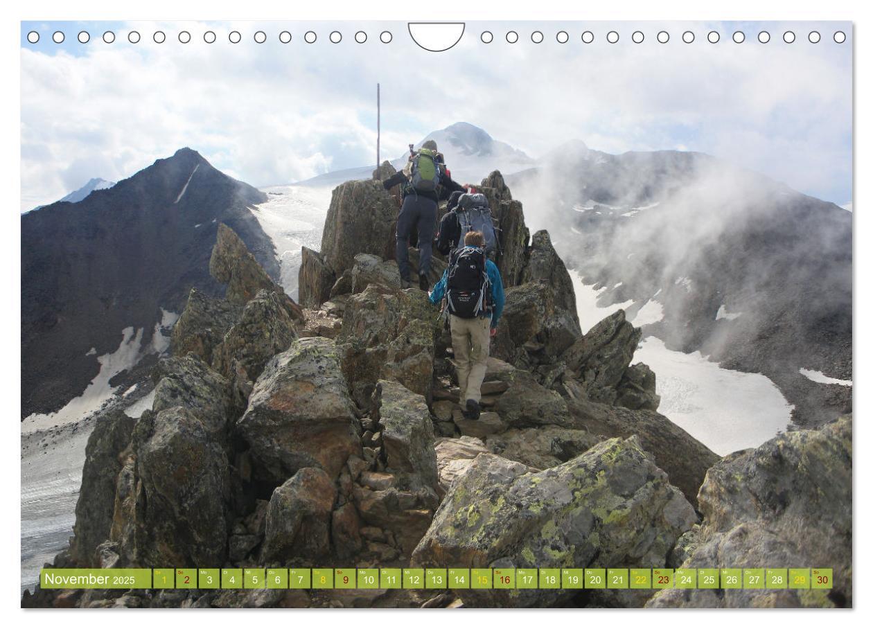 Bild: 9783435004102 | E5 - ZU FUSS ÜBER DIE ALPEN VON OBERSTDORF NACH MERAN (Wandkalender...