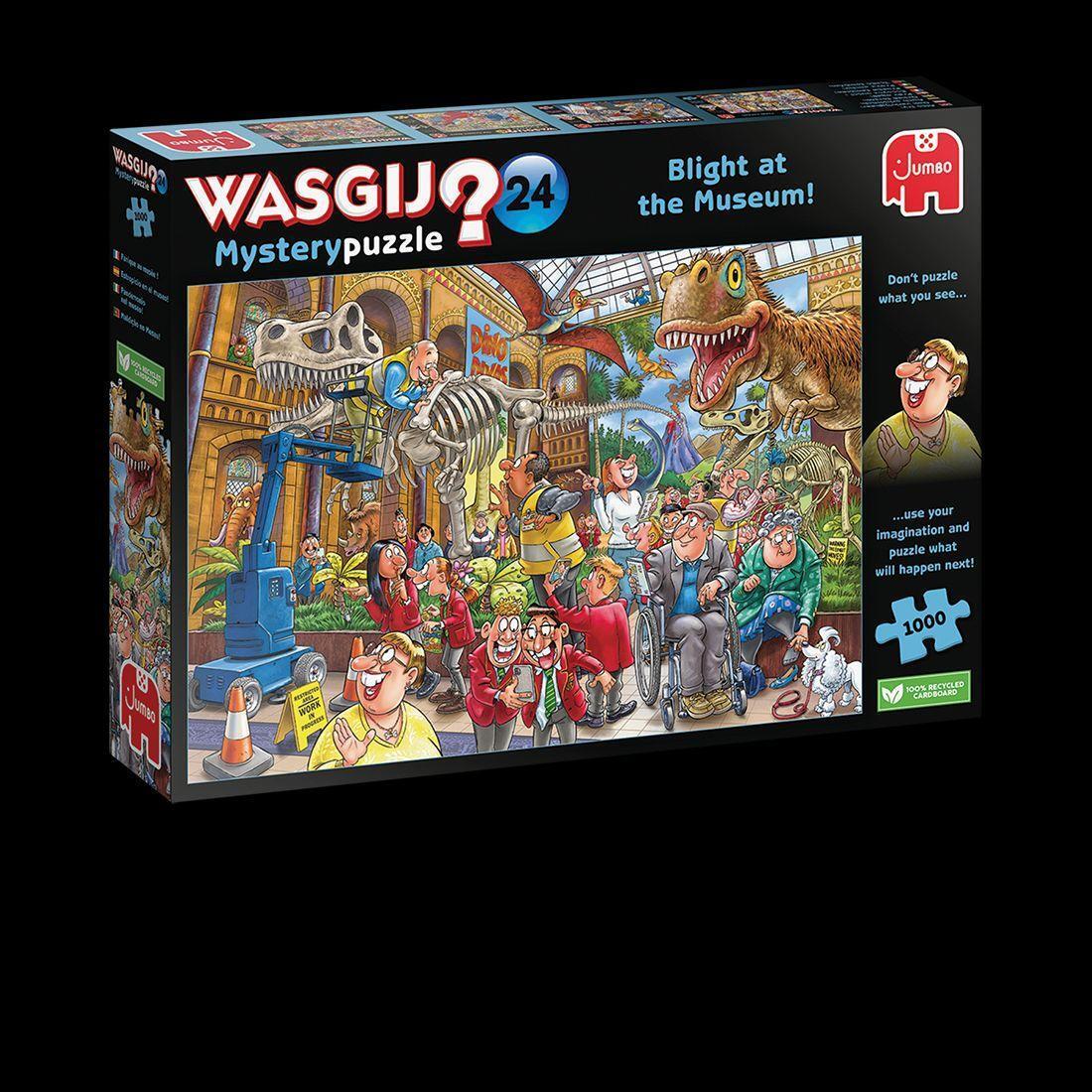 Cover: 8710126000144 | Wasgij Mystery 24 - Blight at the Museum! - 1000 Teile | Spiel | 2023