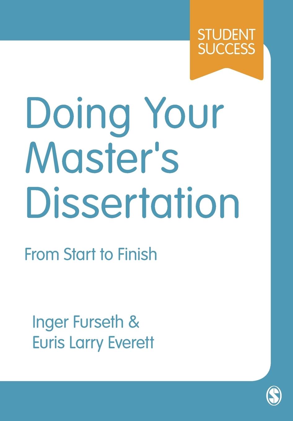 Cover: 9781446263990 | Doing Your Master's Dissertation | From Start to Finish | Taschenbuch