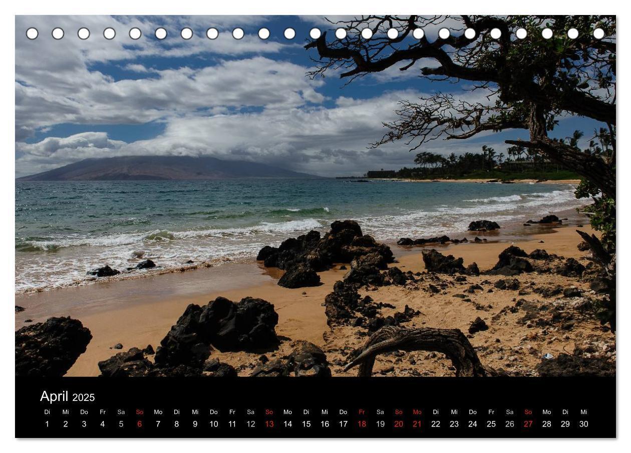 Bild: 9783435718559 | Hawaii - Oahu - Maui (Tischkalender 2025 DIN A5 quer), CALVENDO...