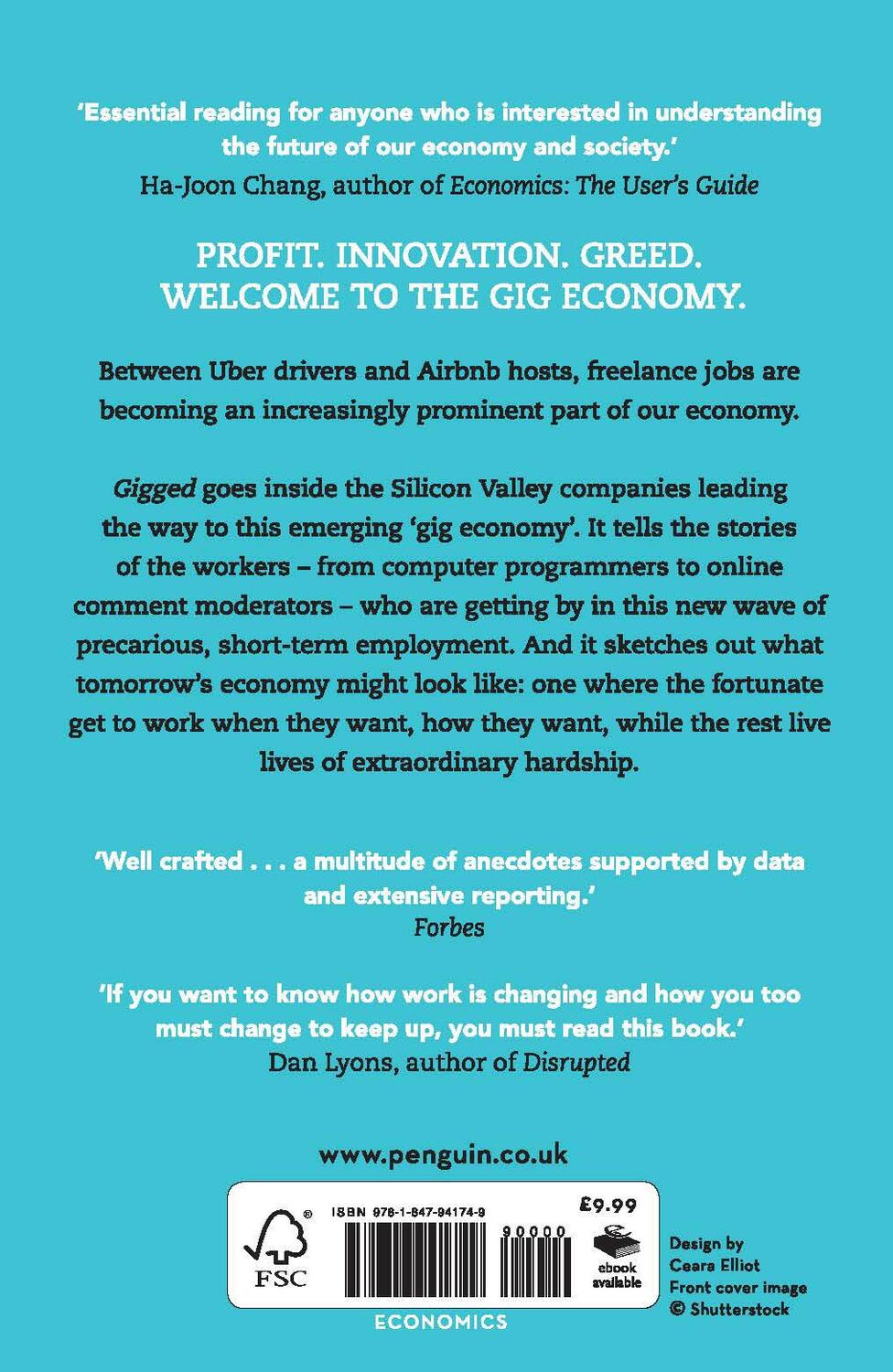 Rückseite: 9781847941749 | Gigged | The Gig Economy, the End of the Job and the Future of Work