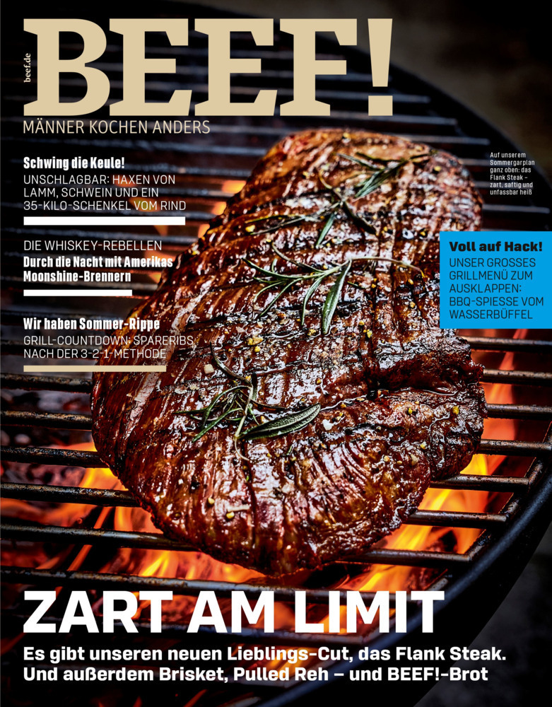 Cover: 9783517101484 | BEEF! Nr. 70(4/2022) | Männer kochen anders | GmbH | Taschenbuch
