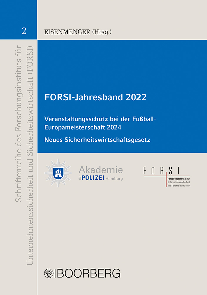 Cover: 9783415073807 | FORSI-Jahresband 2022 | Sven Eisenmenger | Buch | 124 S. | Deutsch