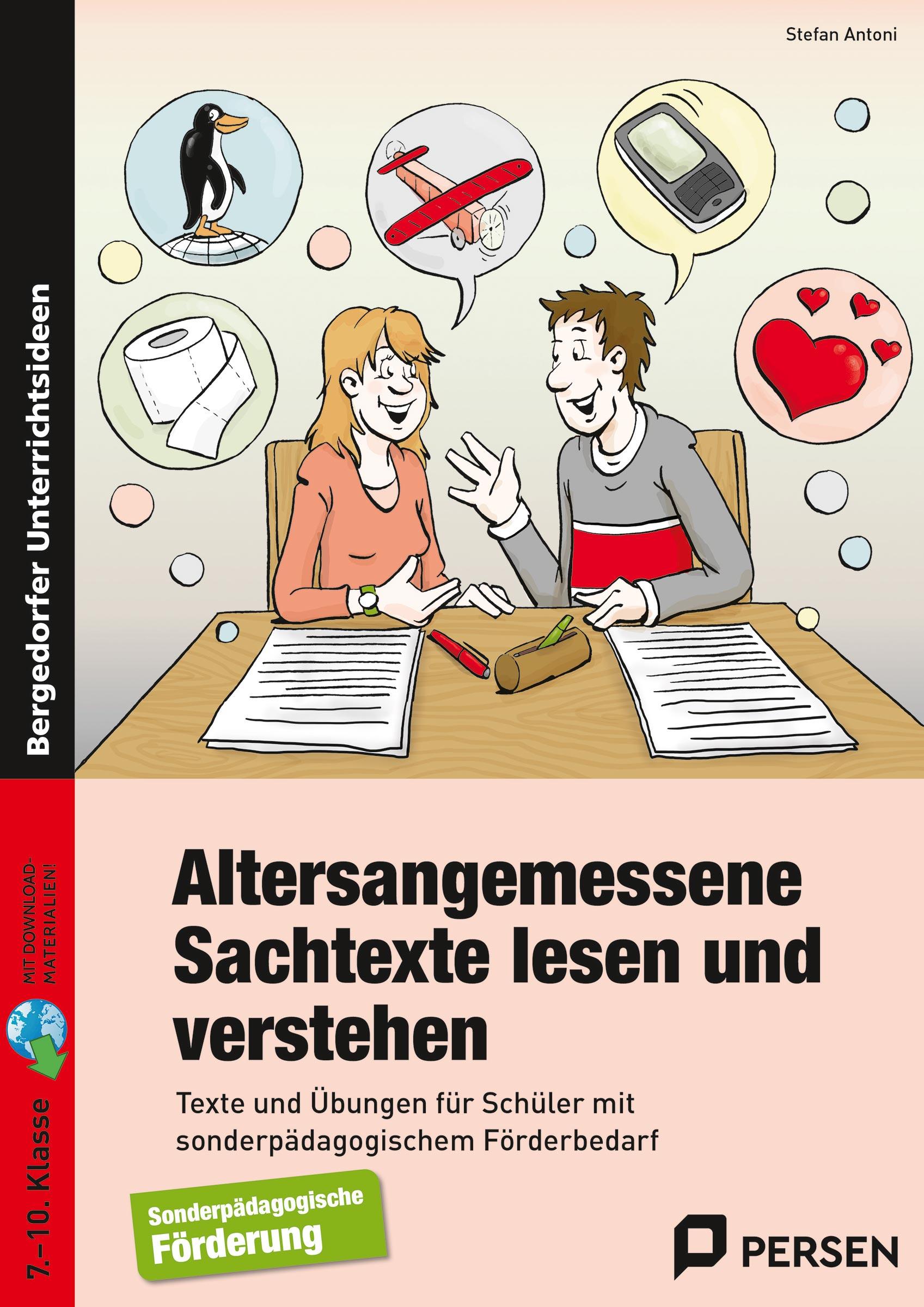 Cover: 9783403232506 | Altersangemessene Sachtexte lesen und verstehen | Stefan Antoni | Buch