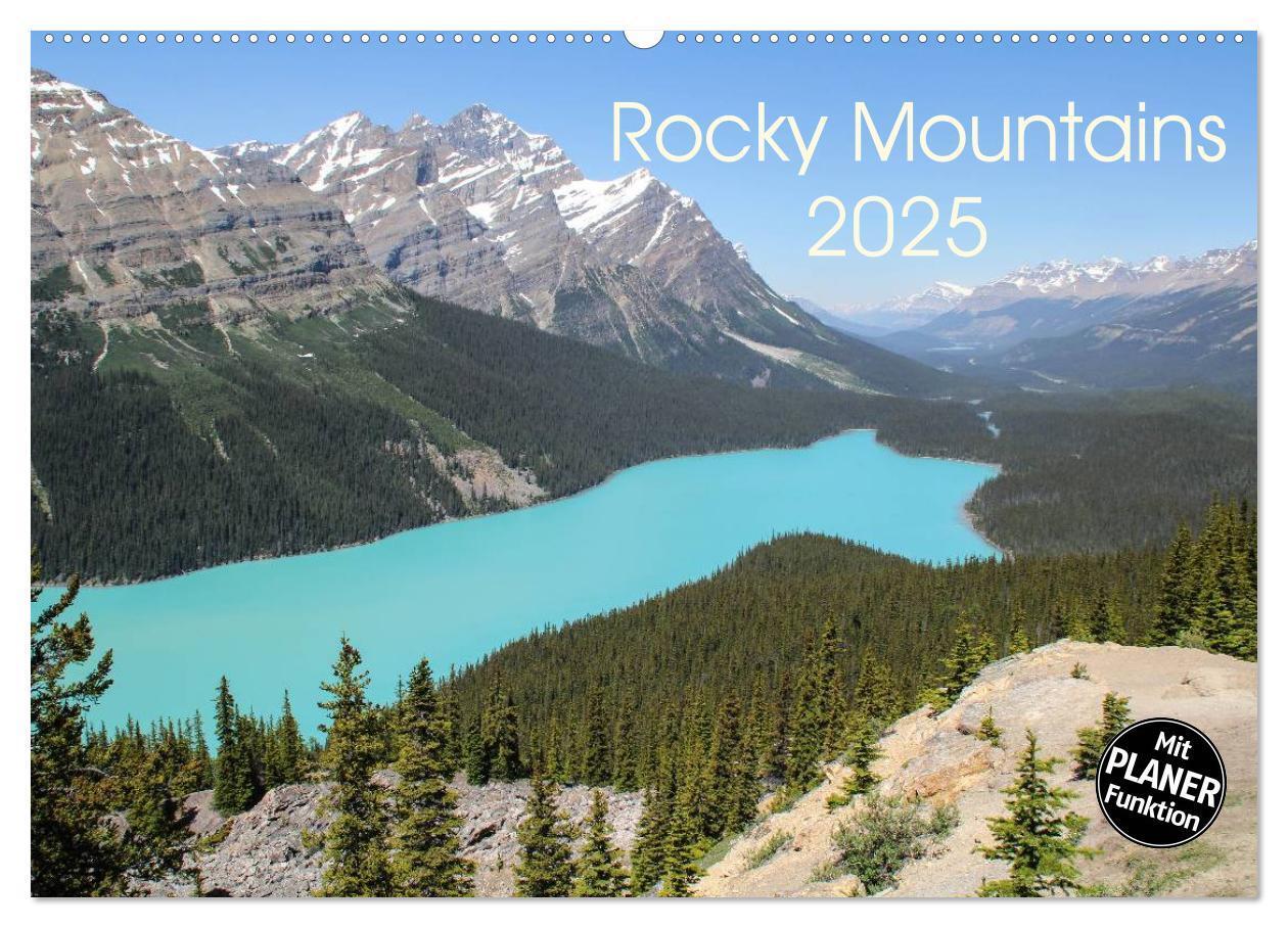 Cover: 9783435501748 | Rocky Mountains 2025 (Wandkalender 2025 DIN A2 quer), CALVENDO...