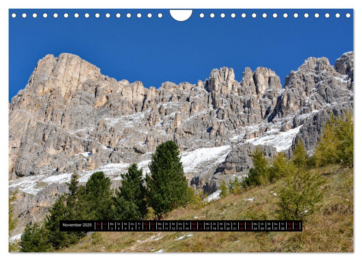 Bild: 9783435072392 | Dolomiten - Latemar und Rosengarten (Wandkalender 2025 DIN A4...