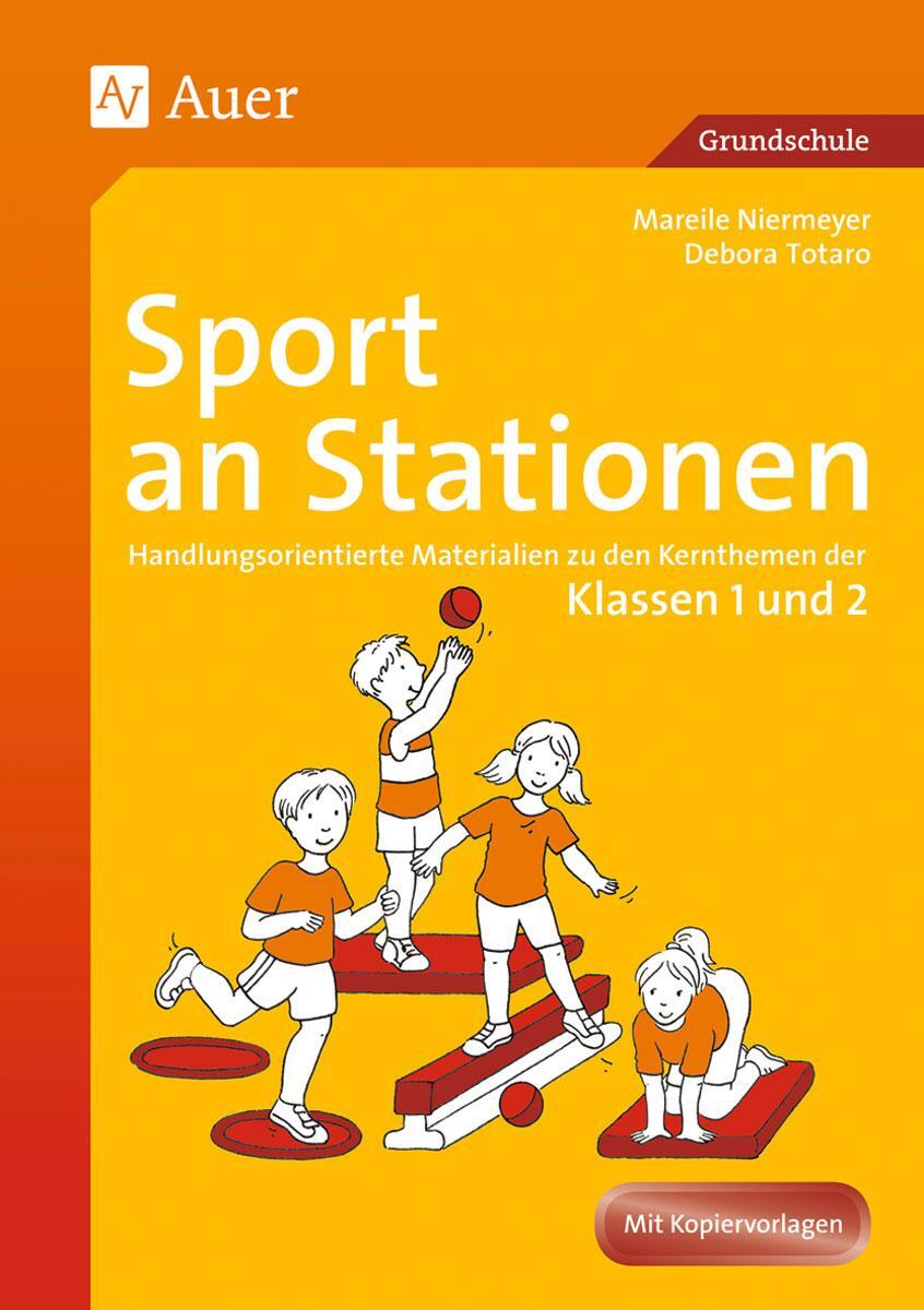 Cover: 9783403065043 | Sport an Stationen 1/2 | Mareile Niermeyer (u. a.) | Broschüre | 2022