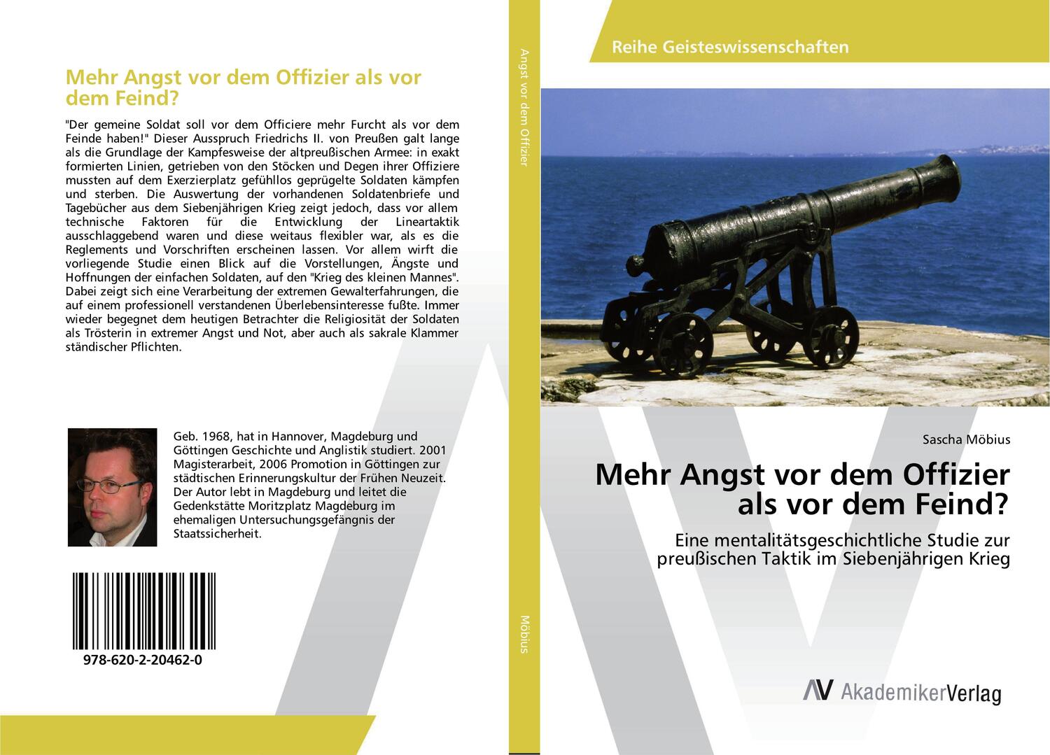 Cover: 9786202204620 | Mehr Angst vor dem Offizier als vor dem Feind? | Sascha Möbius | Buch