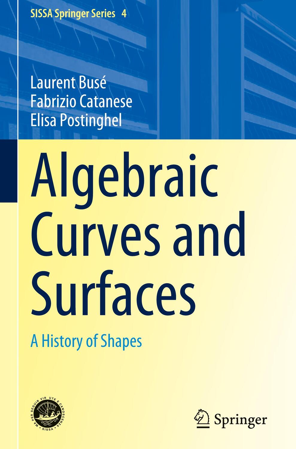 Cover: 9783031241505 | Algebraic Curves and Surfaces | A History of Shapes | Busé (u. a.)