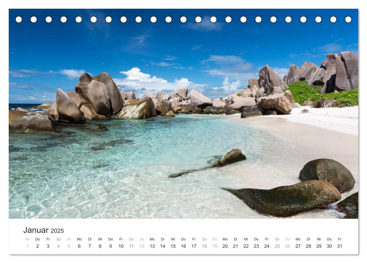 Bild: 9783435502806 | Seychellen - Willkommen im Paradies (Tischkalender 2025 DIN A5...