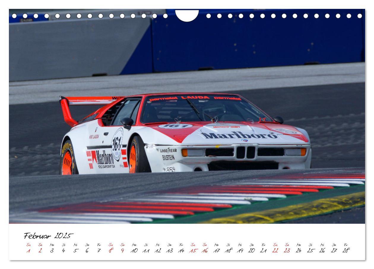 Bild: 9783435011445 | BMW M1 Procar (Wandkalender 2025 DIN A4 quer), CALVENDO Monatskalender