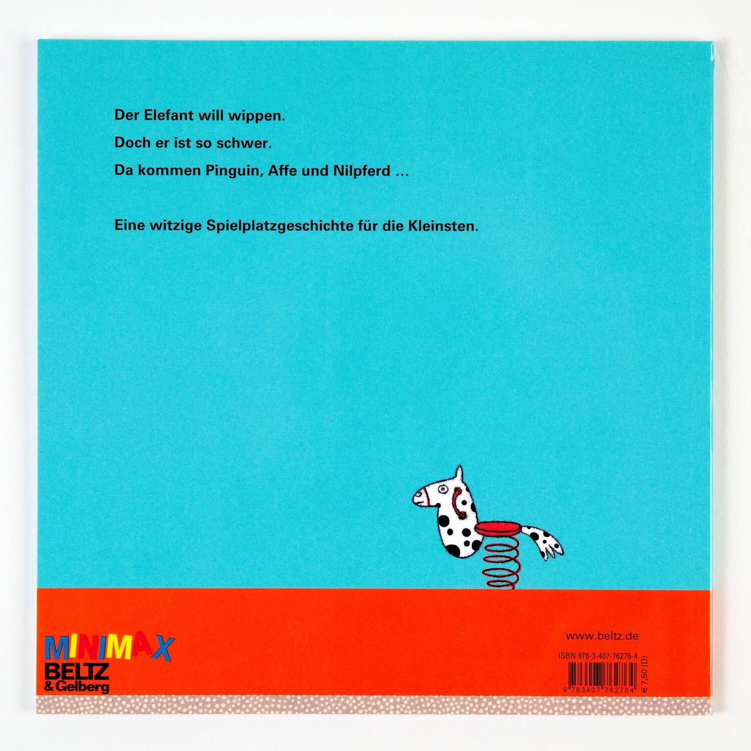 Rückseite: 9783407762764 | So leicht, so schwer | Vierfarbiges Bilderbuch | Susanne Straßer