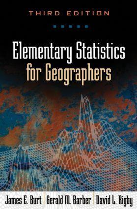 Cover: 9781572304840 | Elementary Statistics for Geographers | James E. Burt (u. a.) | Buch