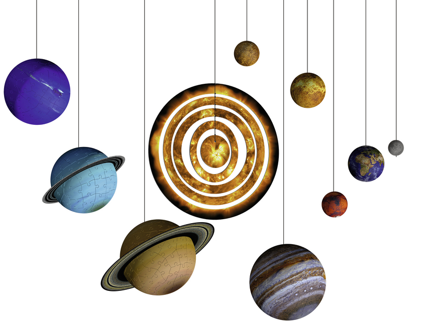 Bild: 4005556116683 | Ravensburger 3D Puzzle Planetensystem 11668 - Planeten als 3D...