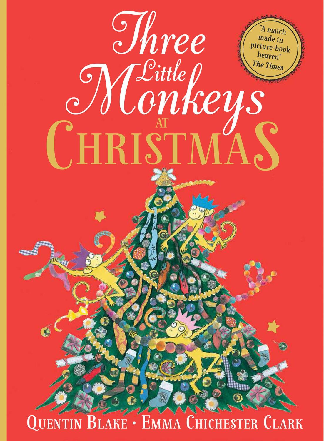 Cover: 9780008357924 | Three Little Monkeys at Christmas | Quentin Blake | Buch | Englisch