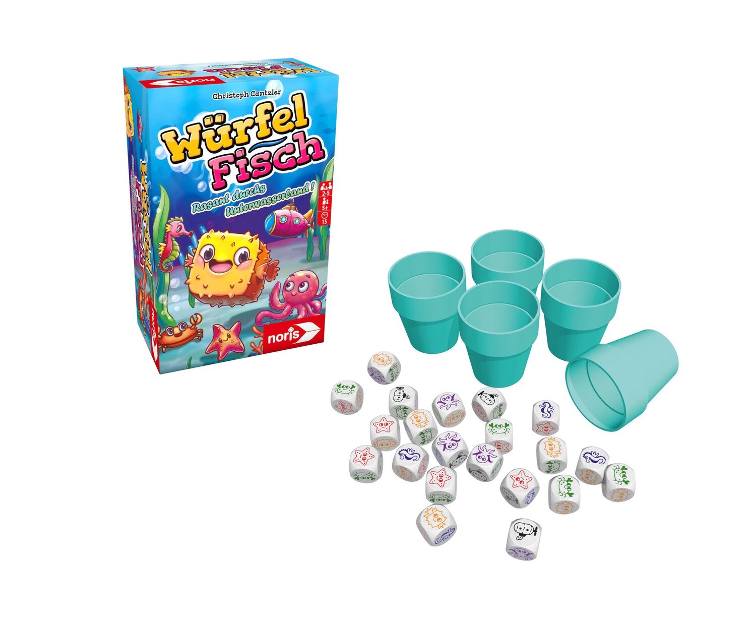 Bild: 4000826005087 | Würfelfisch | Noris | Spiel | Kinderspiel | 606061977 | Deutsch | 2022