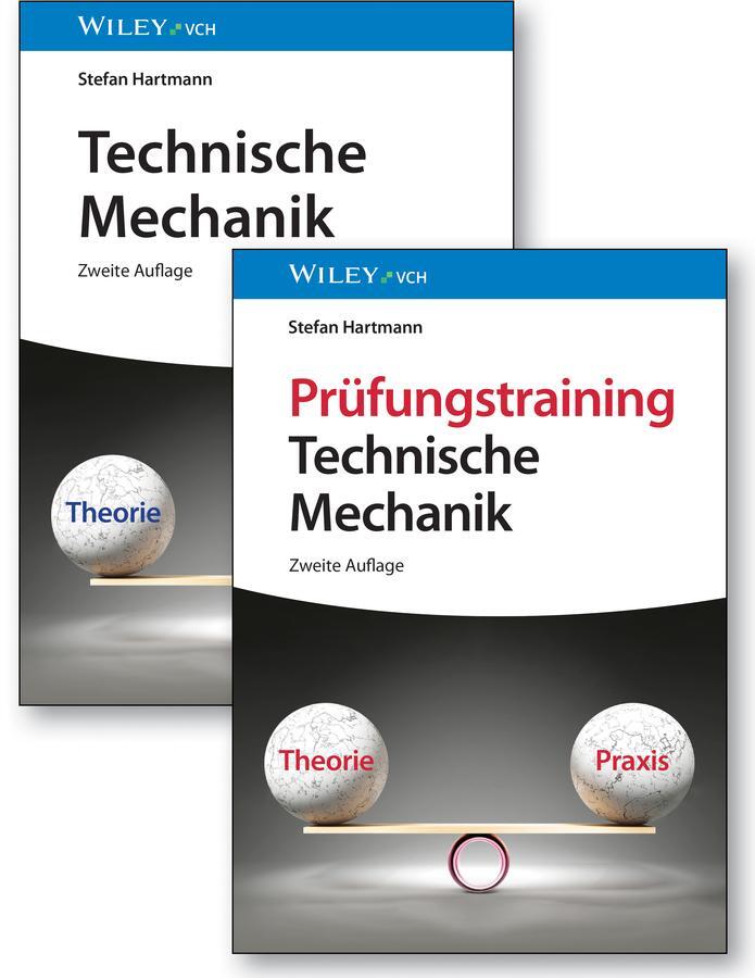 Cover: 9783527353255 | Technische Mechanik | Set aus Lehrbuch und Prüfungstrainer | Hartmann