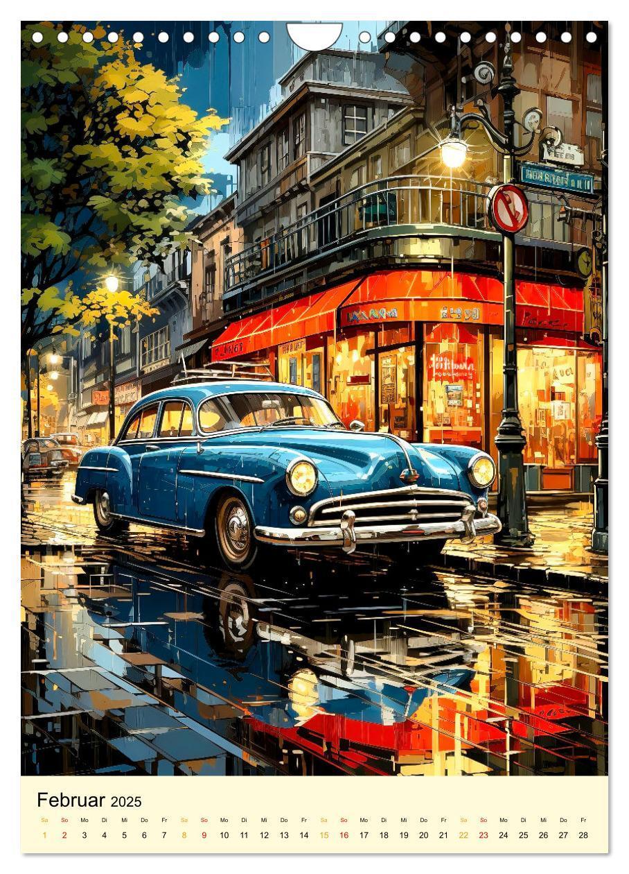 Bild: 9783435847303 | Nostalgic Cars der Traum (Wandkalender 2025 DIN A4 hoch), CALVENDO...