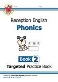 Cover: 9781789080124 | English Targeted Practice Book: Phonics - Reception Book 2 | Karen