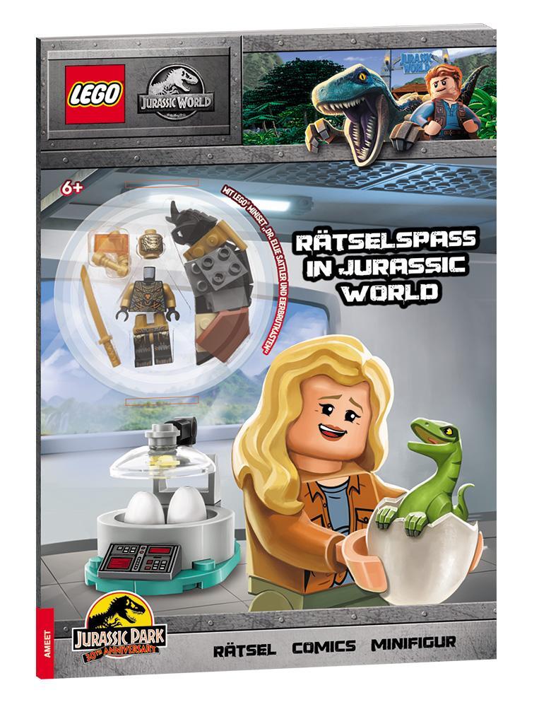 Cover: 9783960808107 | LEGO® Jurassic World(TM) - Rätselspaß in Jurassic World | Taschenbuch