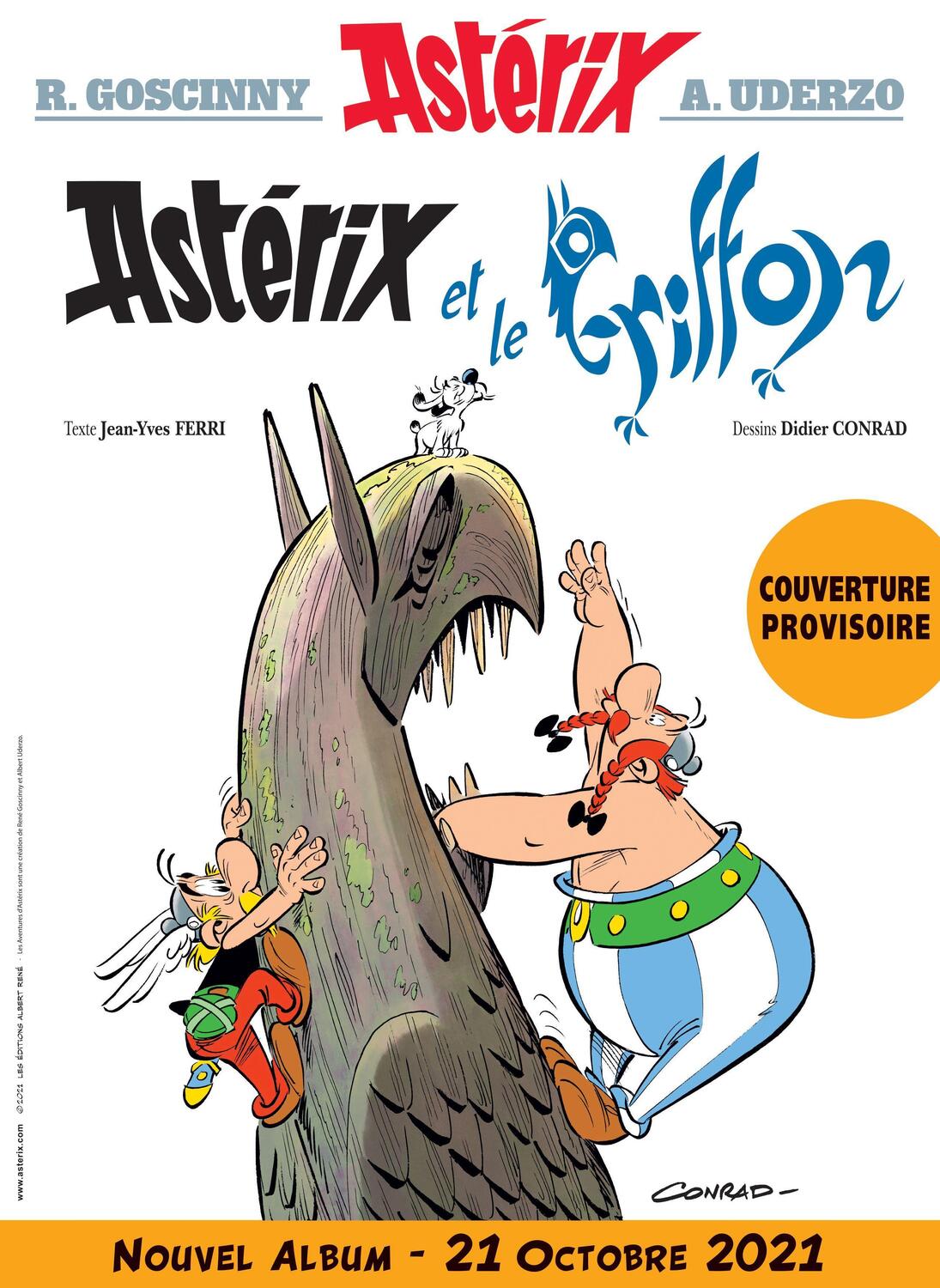 Cover: 9782864973492 | Asterix 39 - Astérix et le Griffon | Bande dessinée | Jean-Yves Ferri