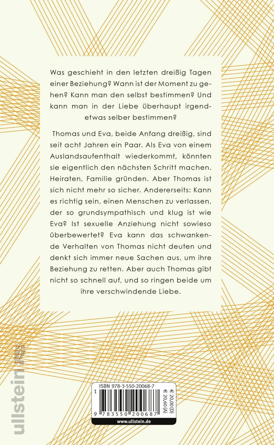 Rückseite: 9783550200687 | Trennungsroman | Anna Brüggemann | Buch | 416 S. | Deutsch | 2021