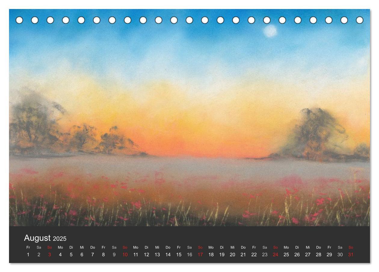 Bild: 9783435621767 | Landschaftspastelle (Tischkalender 2025 DIN A5 quer), CALVENDO...