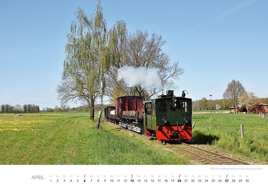 Bild: 9783966648103 | Dampfloks in Farbe Kalender 2025 | Jörg Hajt | Kalender | 14 S. | 2025