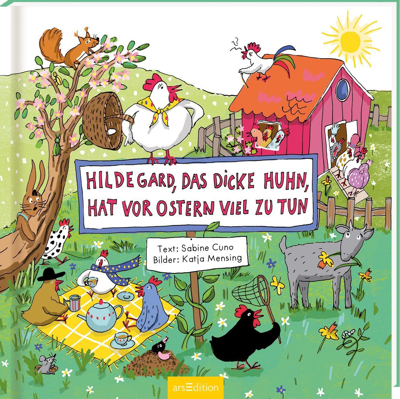 Cover: 9783845837543 | Hildegard, das dicke Huhn, hat vor Ostern viel zu tun | Sabine Cuno