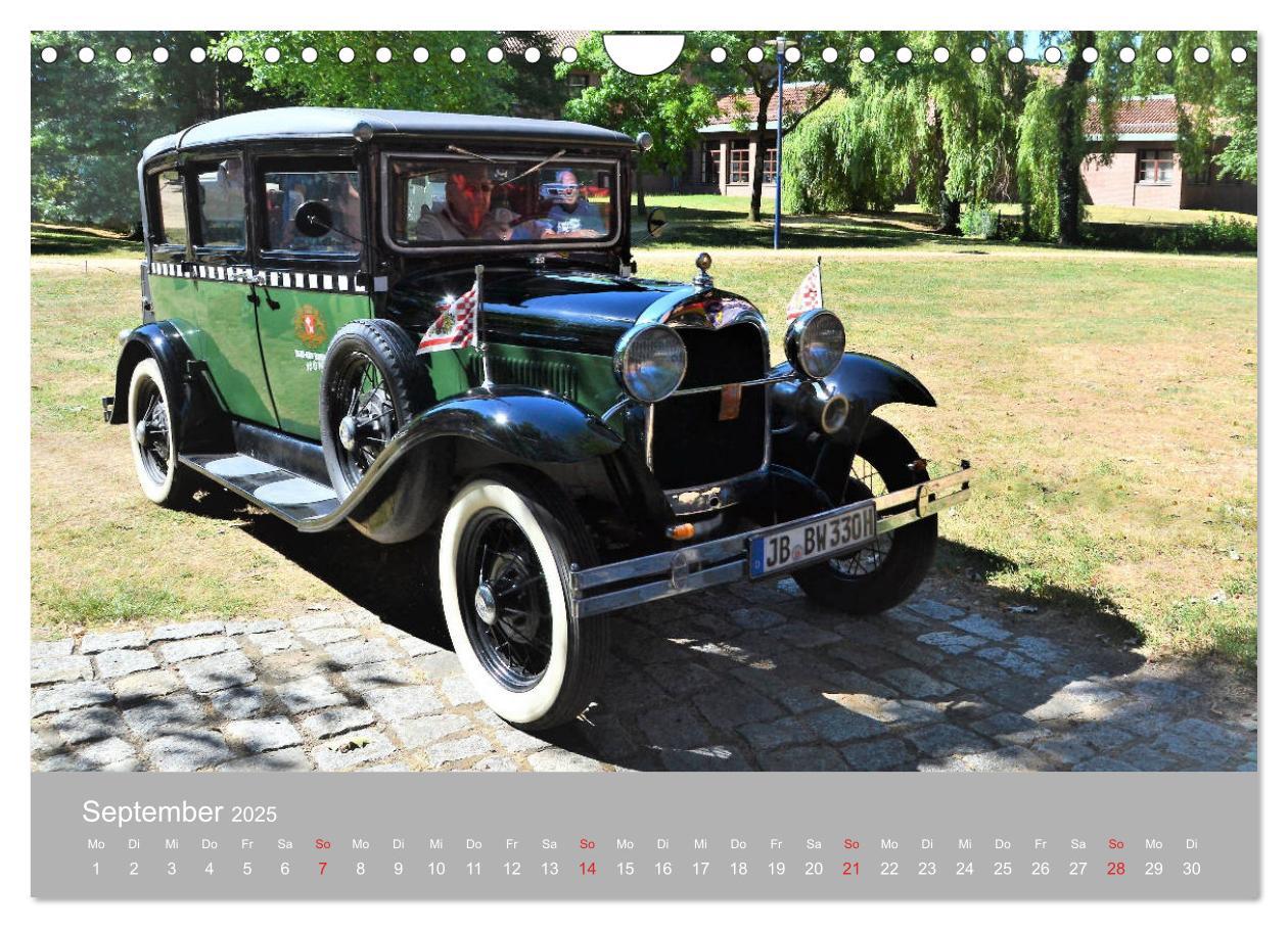 Bild: 9783435129348 | OLDTIMER-Event (Wandkalender 2025 DIN A4 quer), CALVENDO...