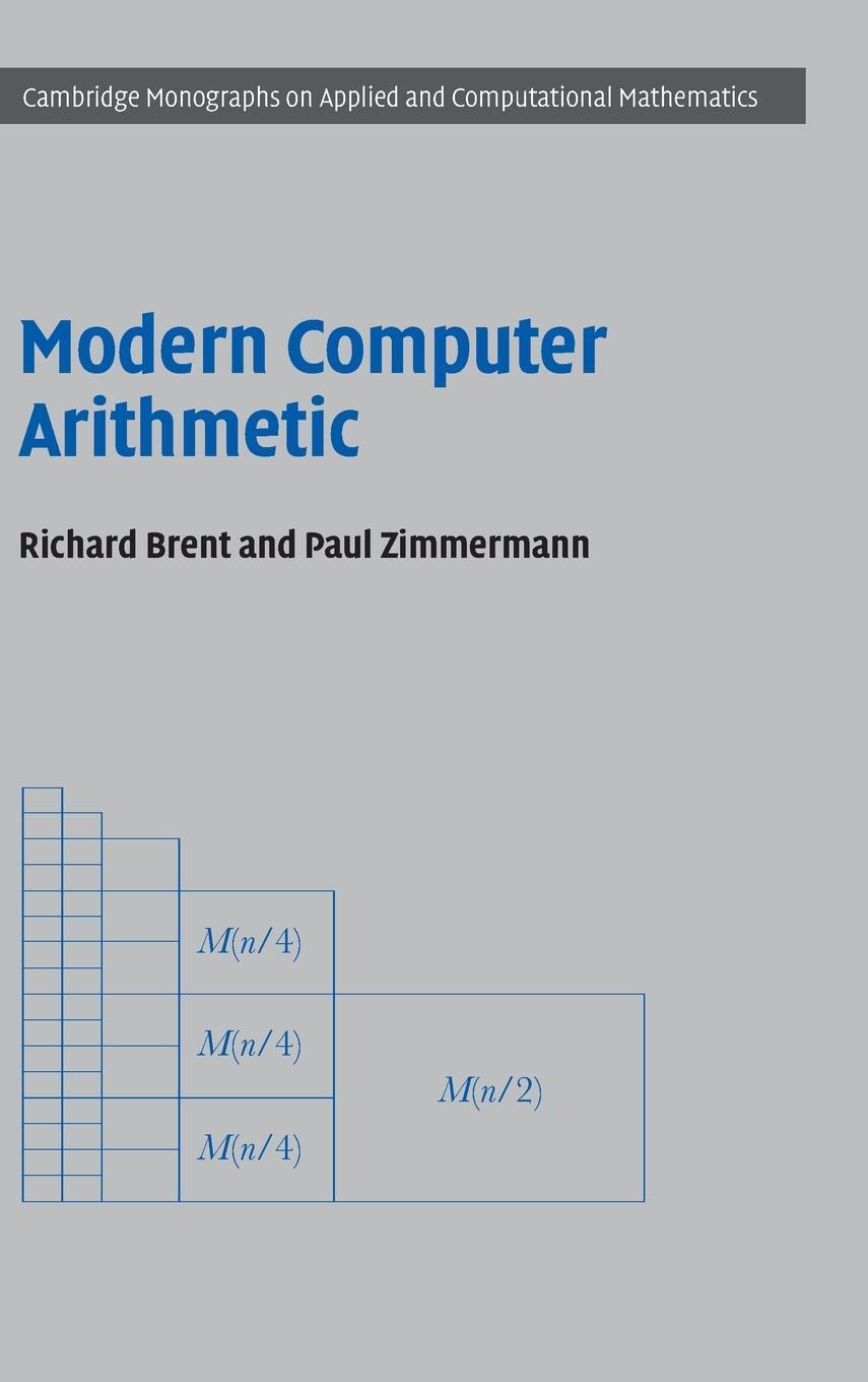 Cover: 9780521194693 | Modern Computer Arithmetic | Richard. P Brent | Buch | Englisch | 2010